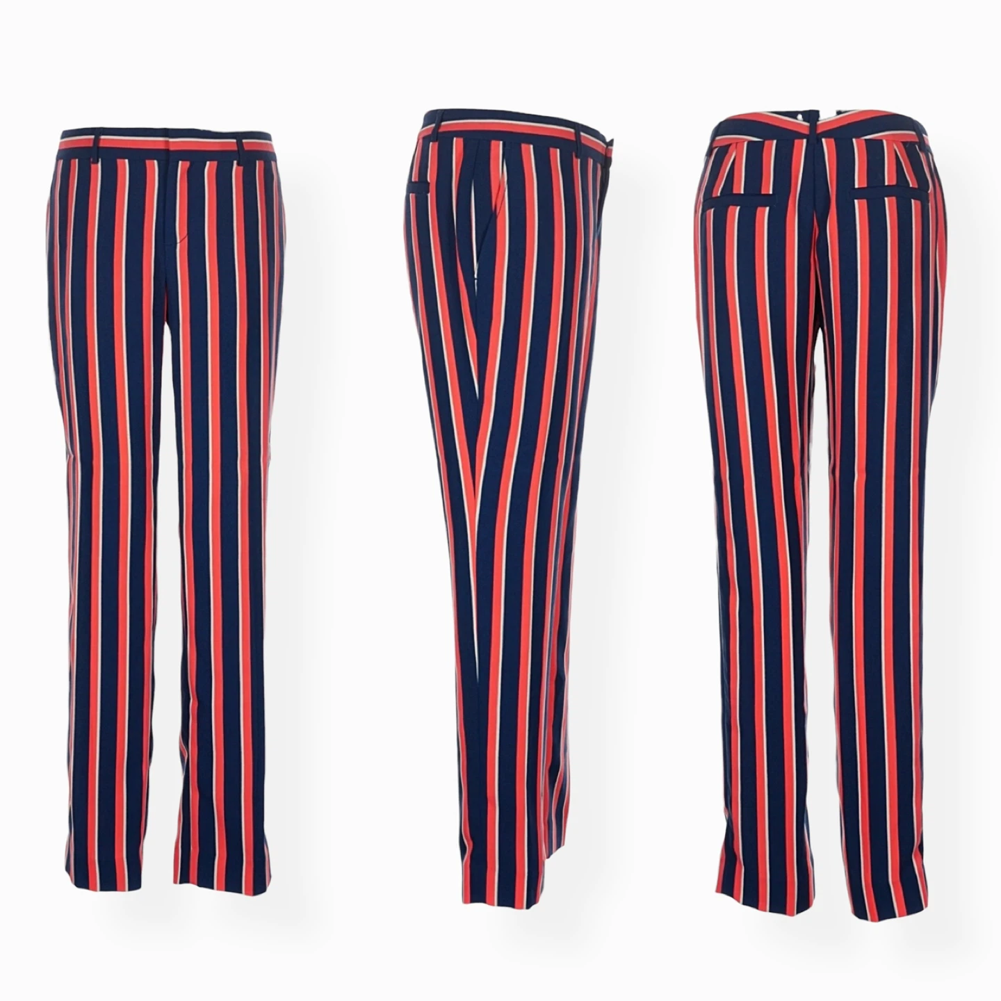 Banana Republic Vertical Striped Ryan Fit Pants - photo 2