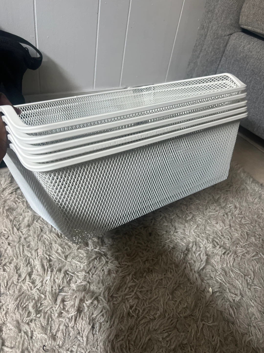 IKEA KOMPLEMENT Mesh Basket with pull-out rail - photo 3
