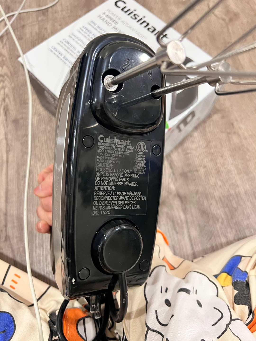 Cuisinart Power Advantage 3-Speed Hand Mixer - photo 3