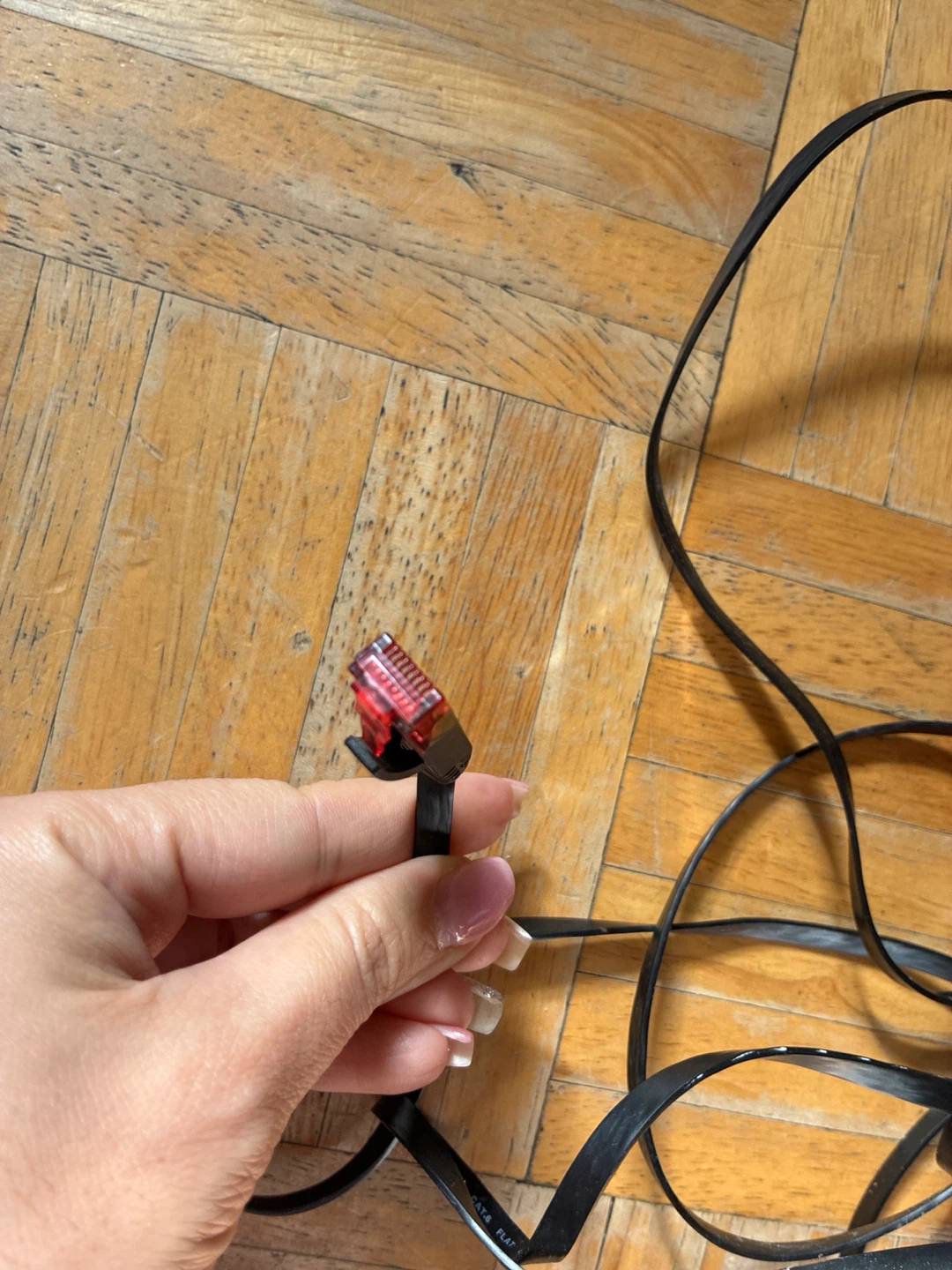 Flat CAT.6 Ethernet Cable 🧡 - photo 4