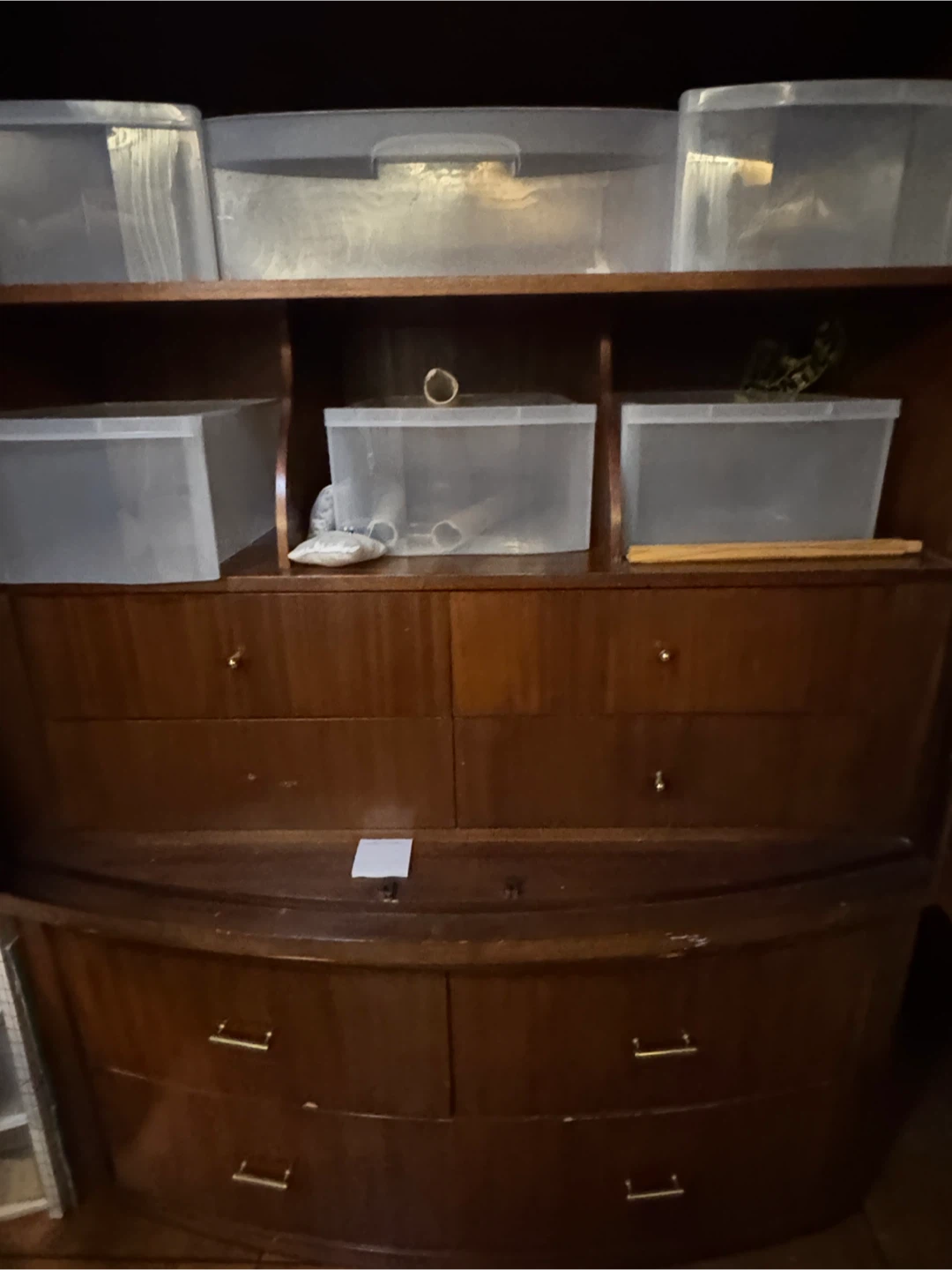 Wooden Wardrobe with Drawers - photo 5