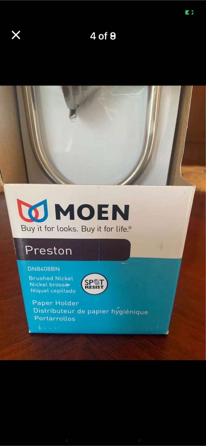 Moen Preston Collection Brushed Nickel Paper Holder - photo 5