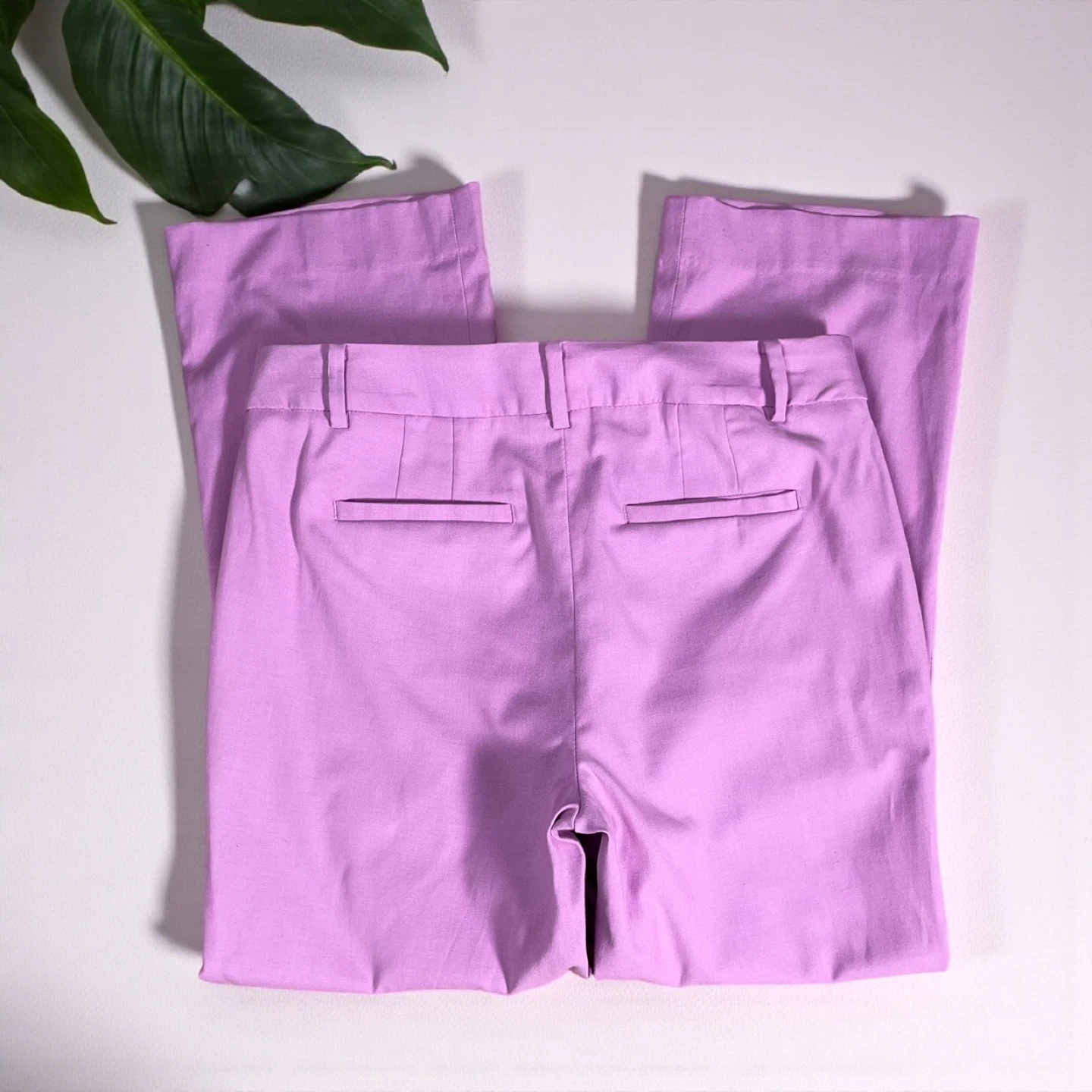 Talbots Flare Kick Crop Pants in Violet - photo 5