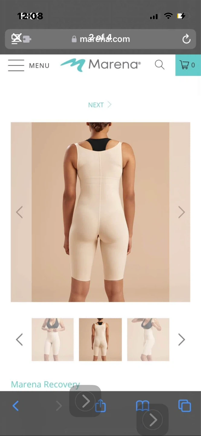Marena Recovery Girdle with High Back - Short Length - photo 2
