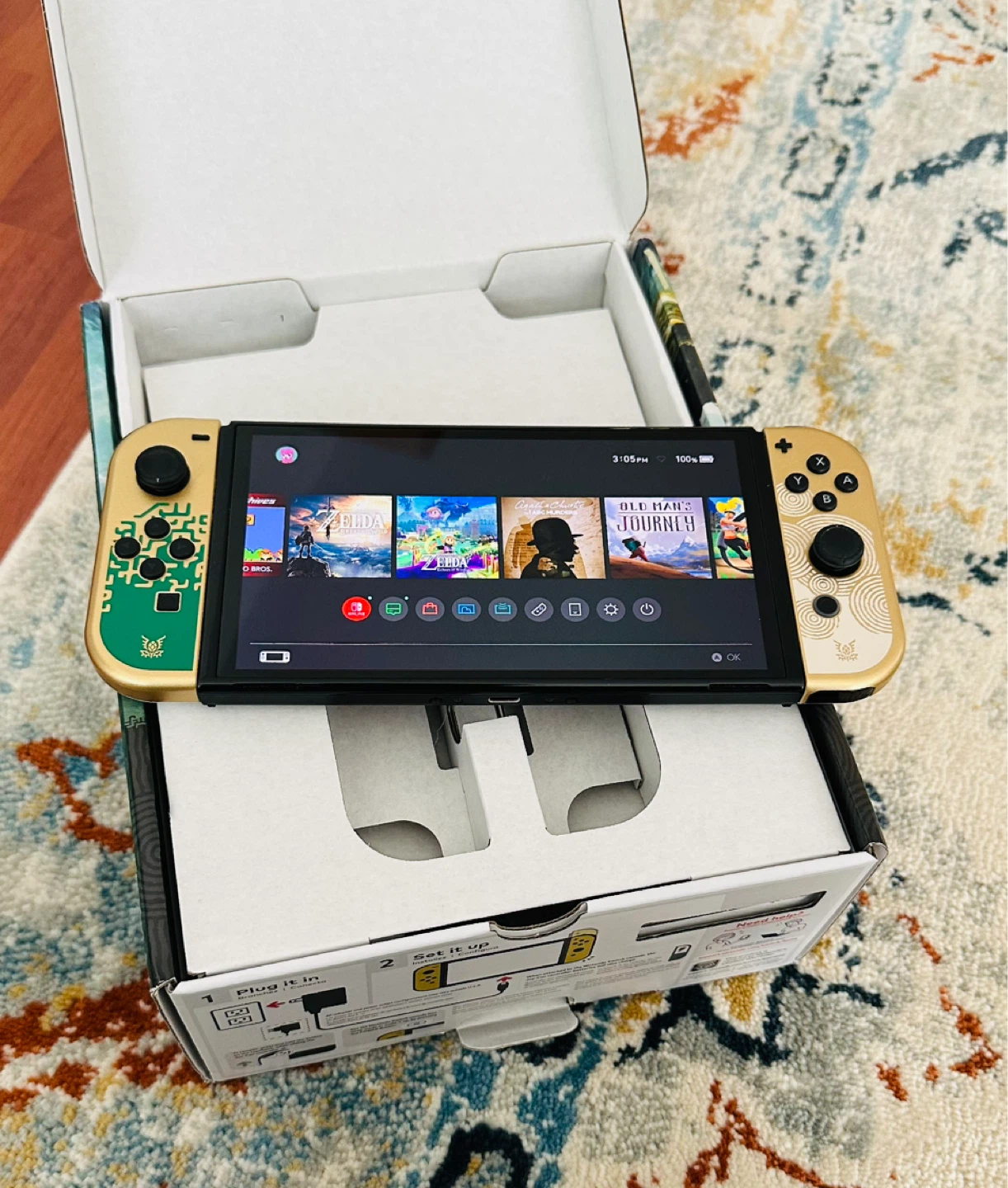 Nintendo Switch OLED Tears of the kingdom special edition.