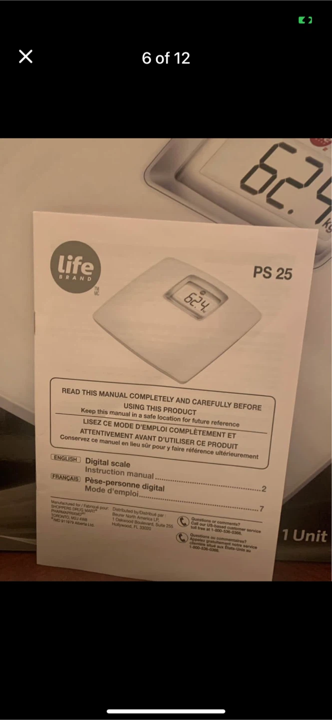 NEW Extra Large Life Brand Digital Scale - photo 5