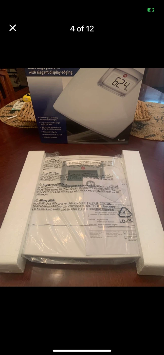 NEW Extra Large Life Brand Digital Scale - photo 3