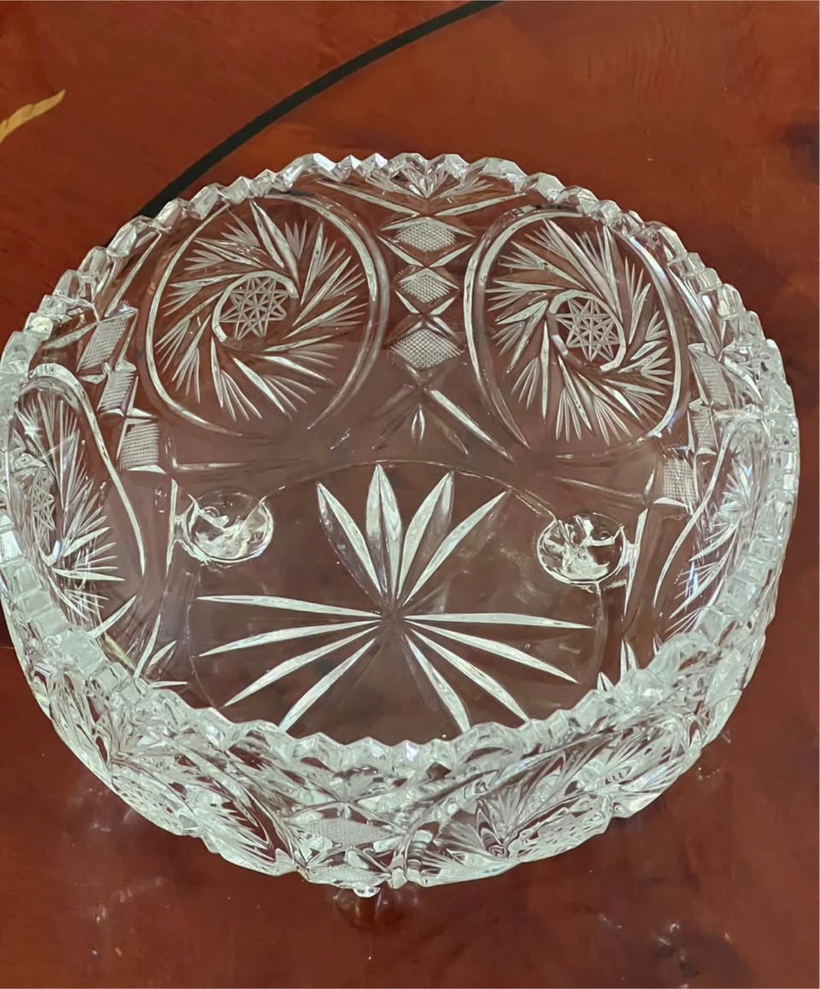 Crystal Footed Serving Bowl - photo 2