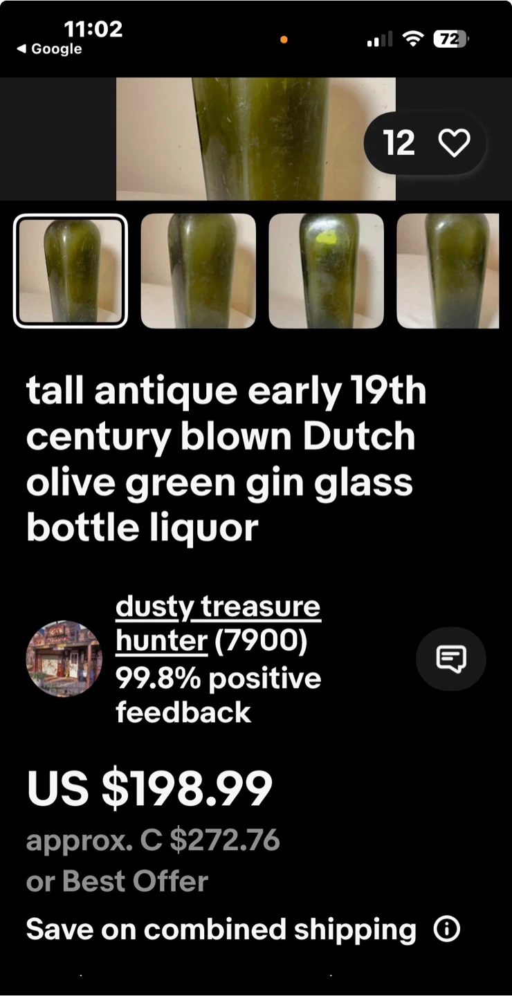 12 Antique Bottles - photo 5