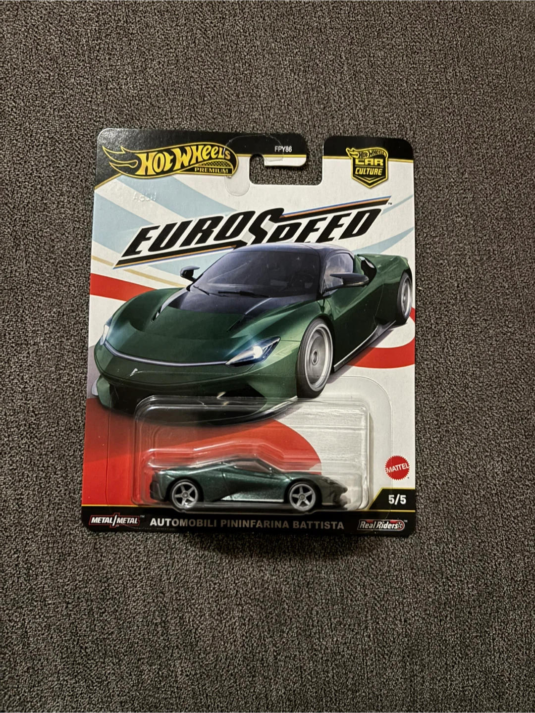 Hot Wheels Premium Euro Speed Automobili Pininfarina Battista