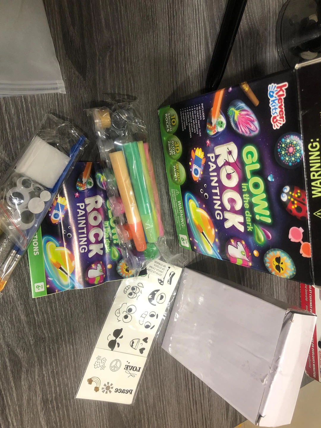 Neverwood Kids Glow in the Dark Rock Painting Kit - photo 4