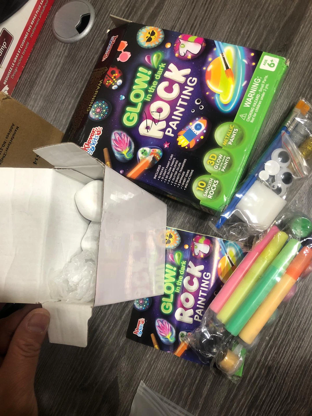 Neverwood Kids Glow in the Dark Rock Painting Kit - photo 3