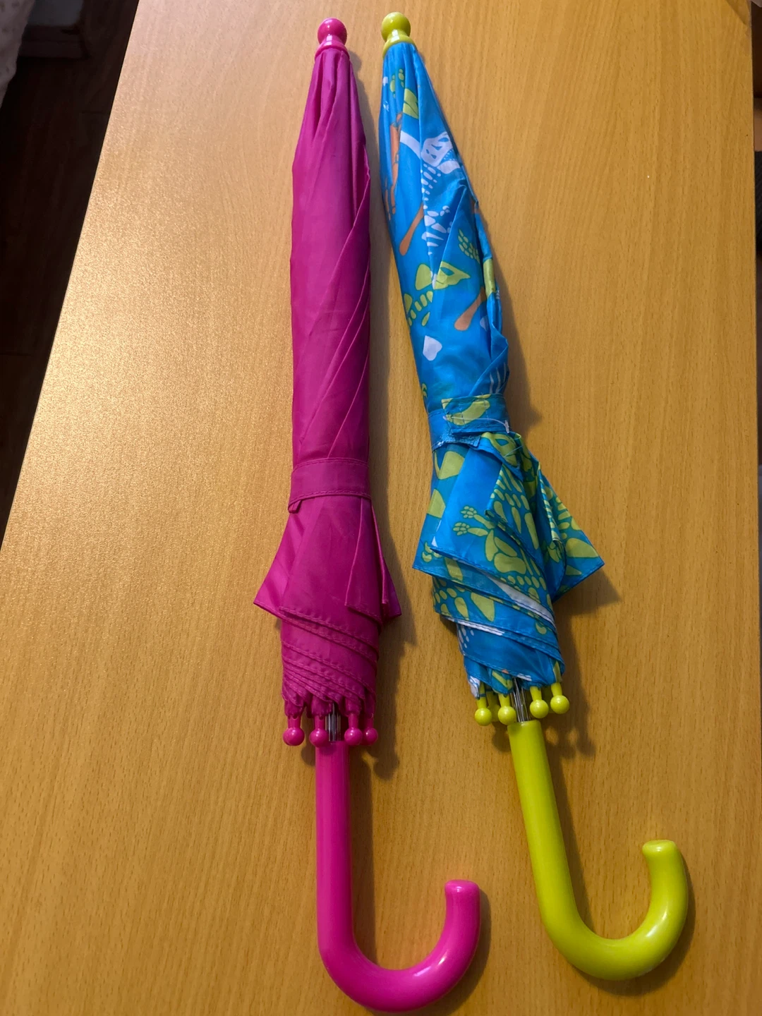 Two Children's Umbrellas - Pink and Blue Pattern - photo 2