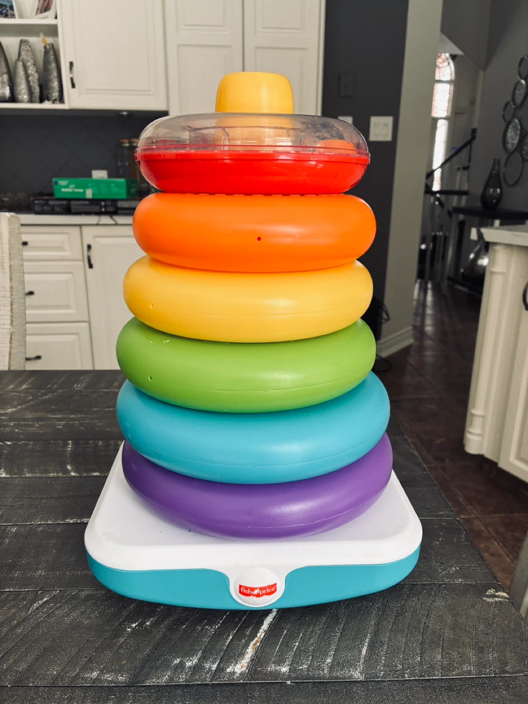 Fisher Price giant stacking rings toy