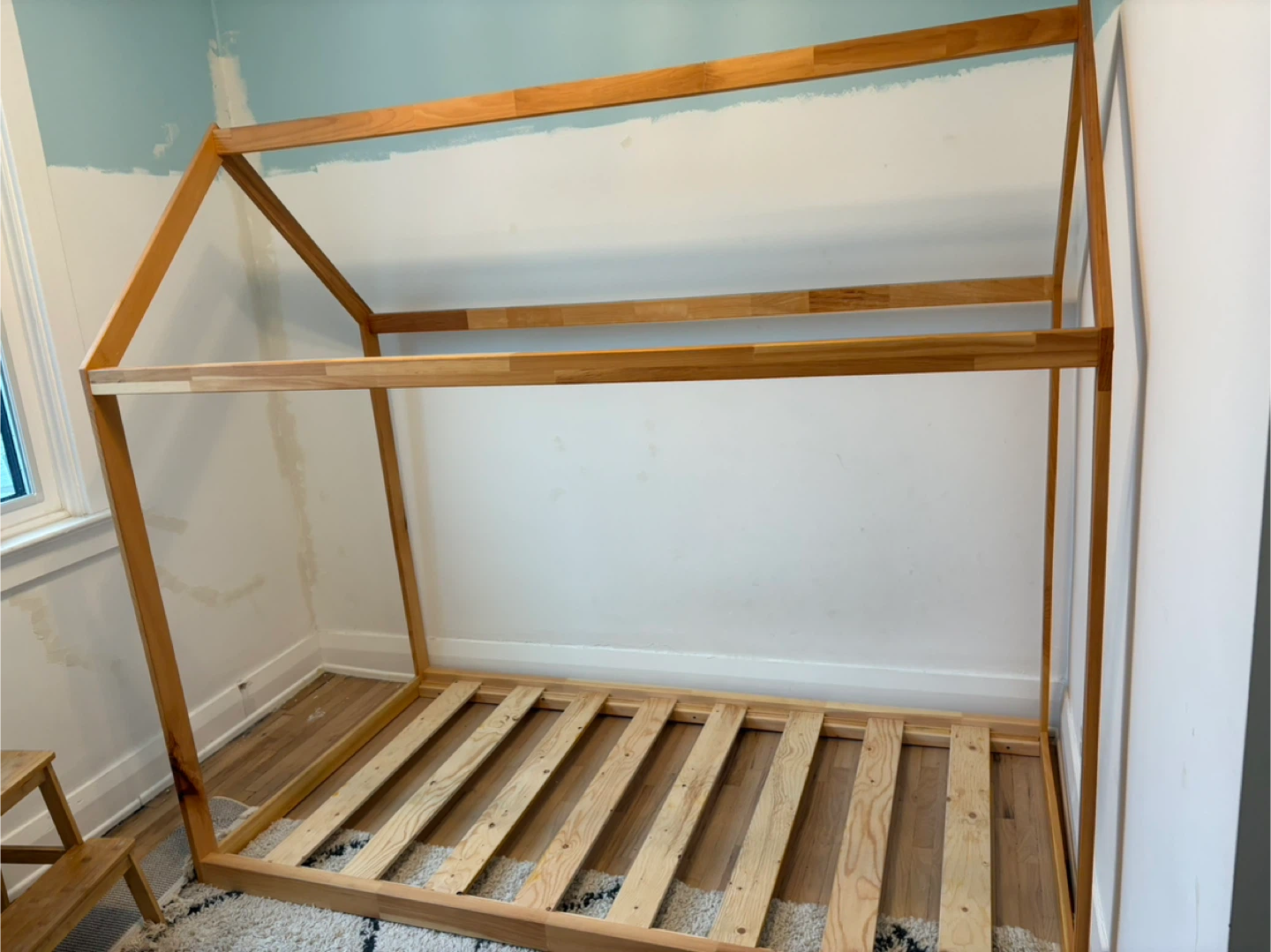 Wooden House Bed Frame