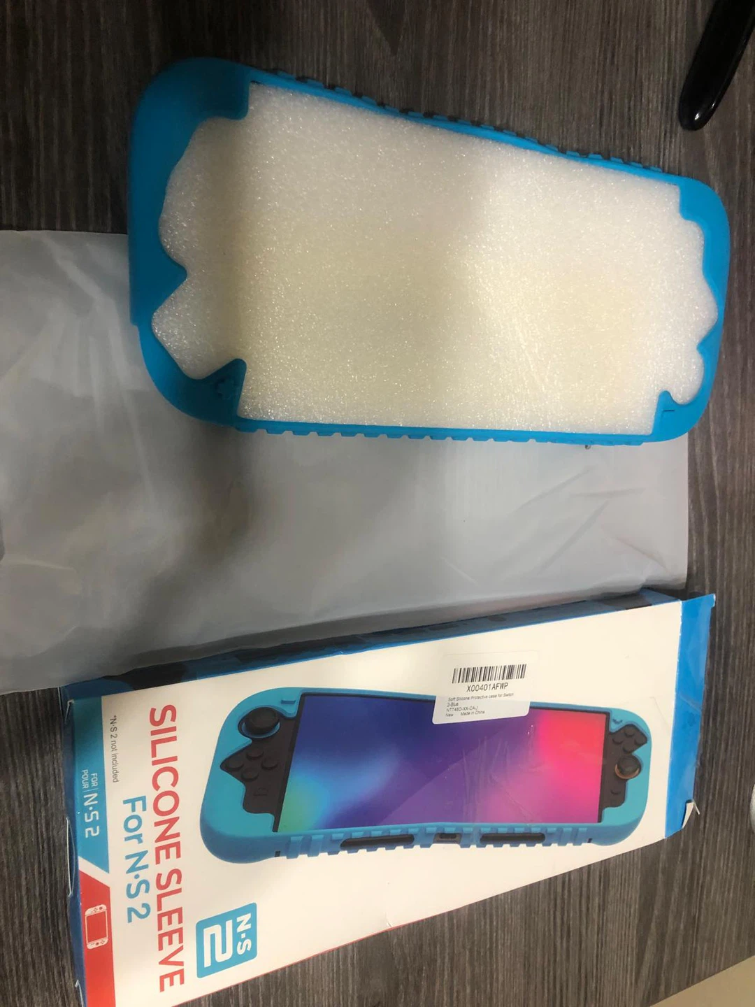Blue Silicone Sleeve for N-S 2 with Screen Protector Accessories - photo 4