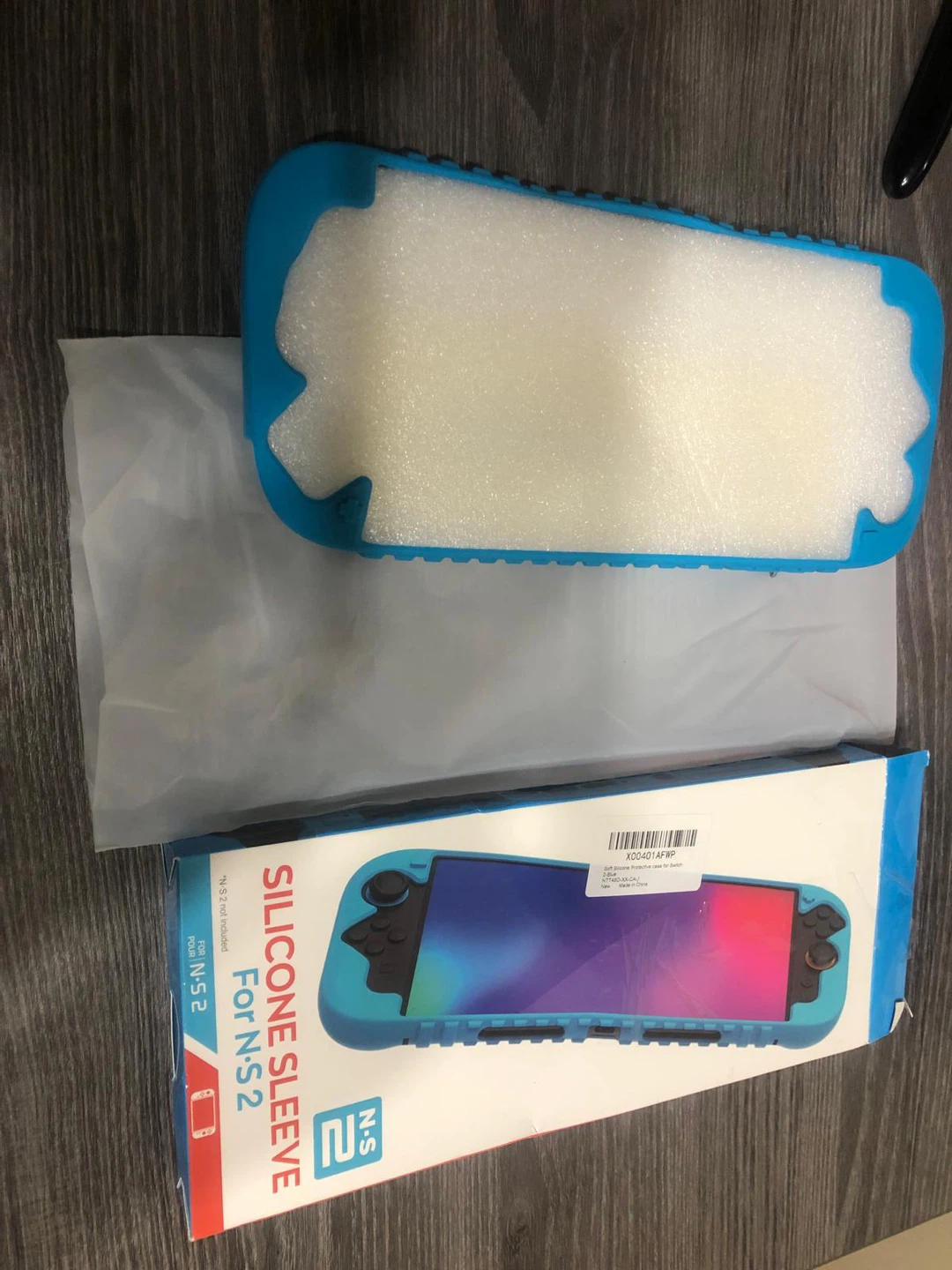 Blue Silicone Sleeve for N-S 2 with Screen Protector Accessories - photo 5