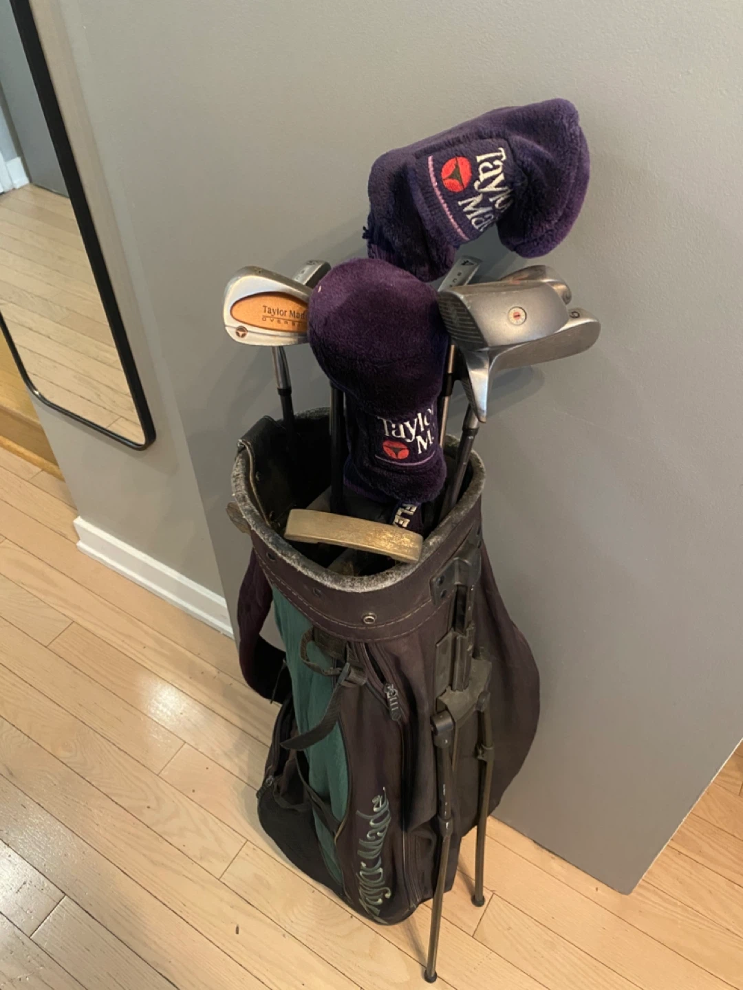 Taylor Made Golf Club Set with Bag