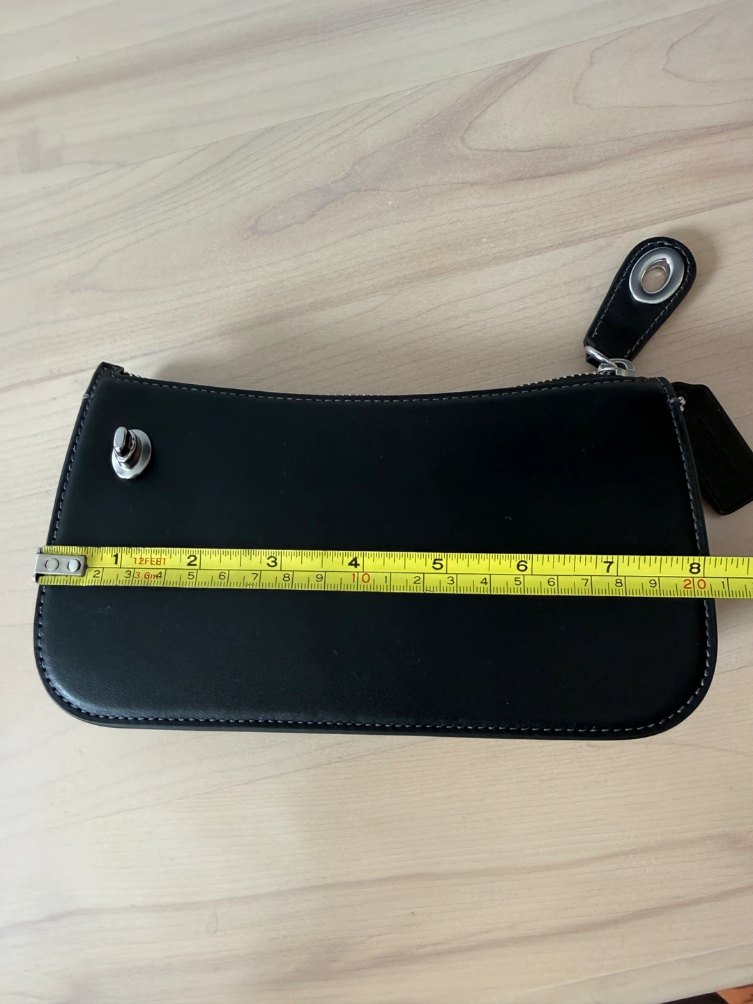 Coach Black Leather bag Store purchase NEW - photo 4