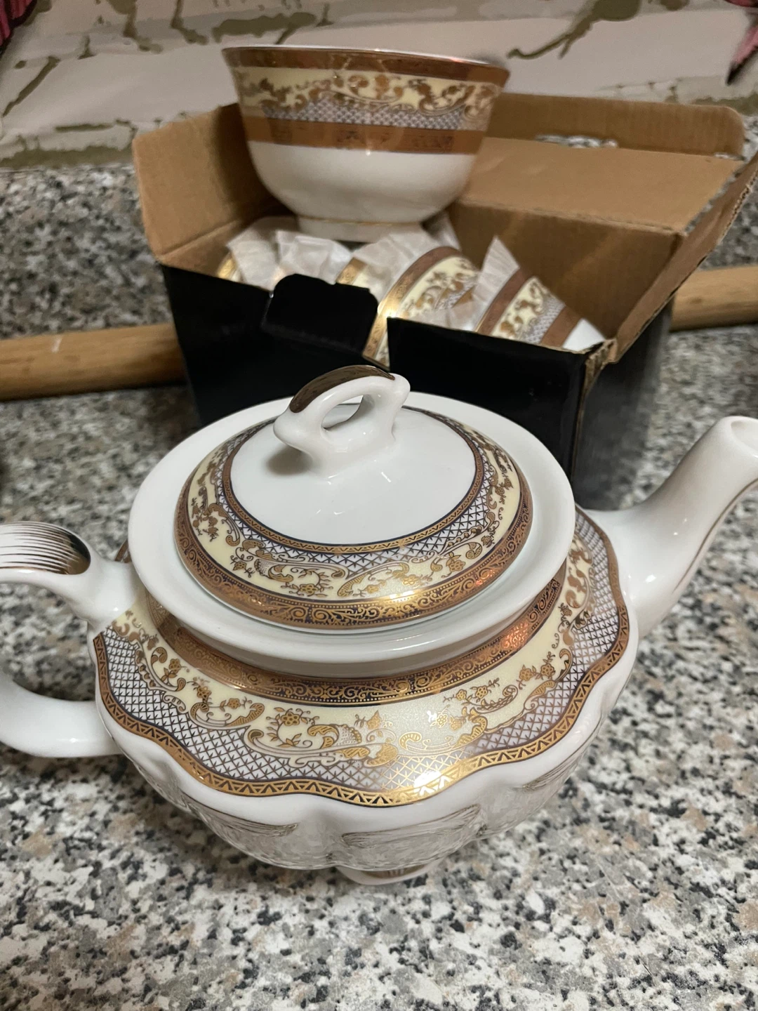 Elite Original Tea Set with Teapot and Cups - photo 2