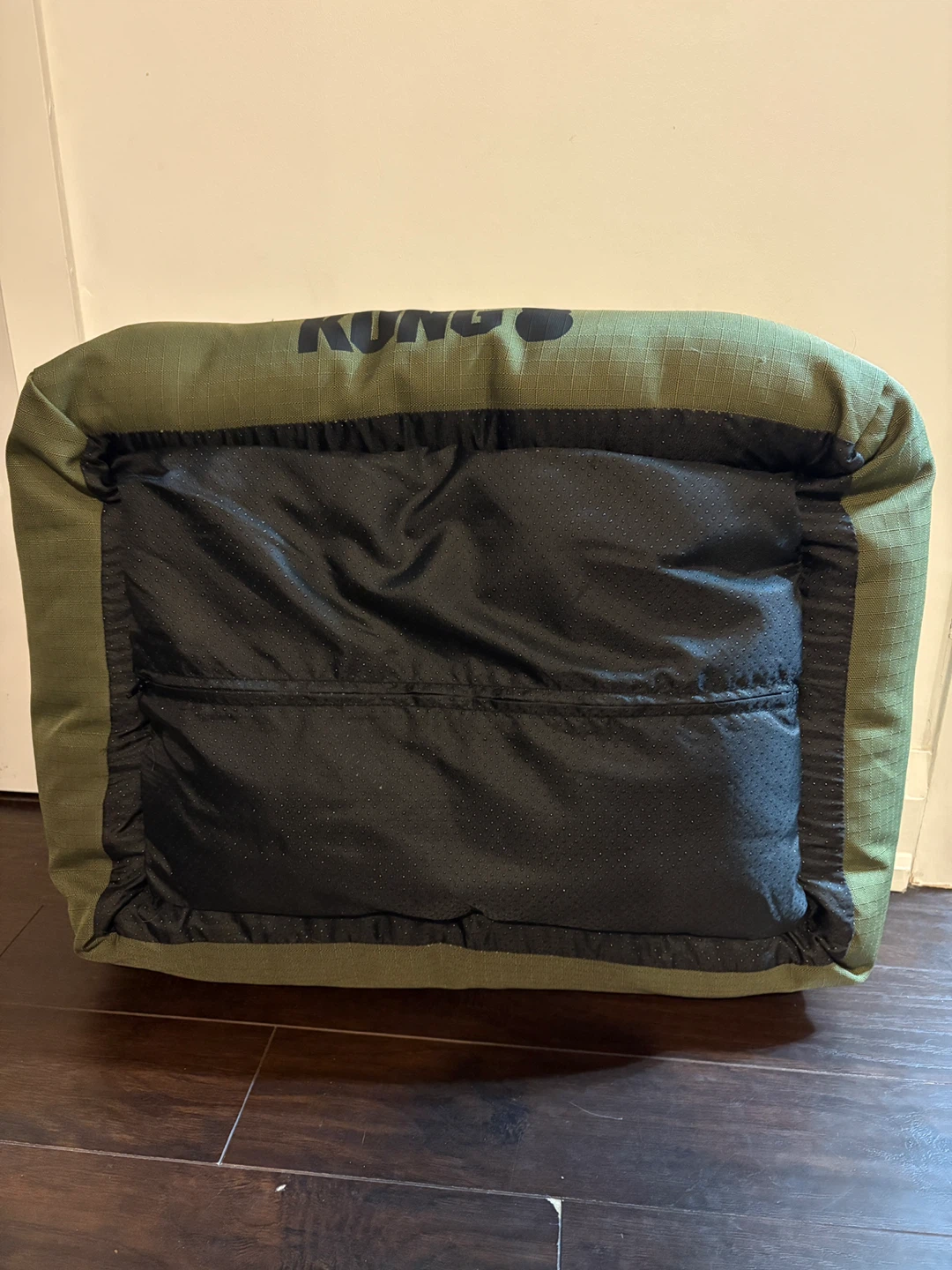KONG 4-Sided Cuddler Dog Bed — Olive Green (Medium) - photo 2