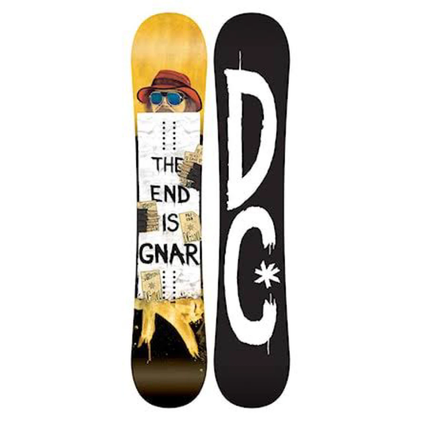 DC Snowboard "The End is Gnarly" Graphic