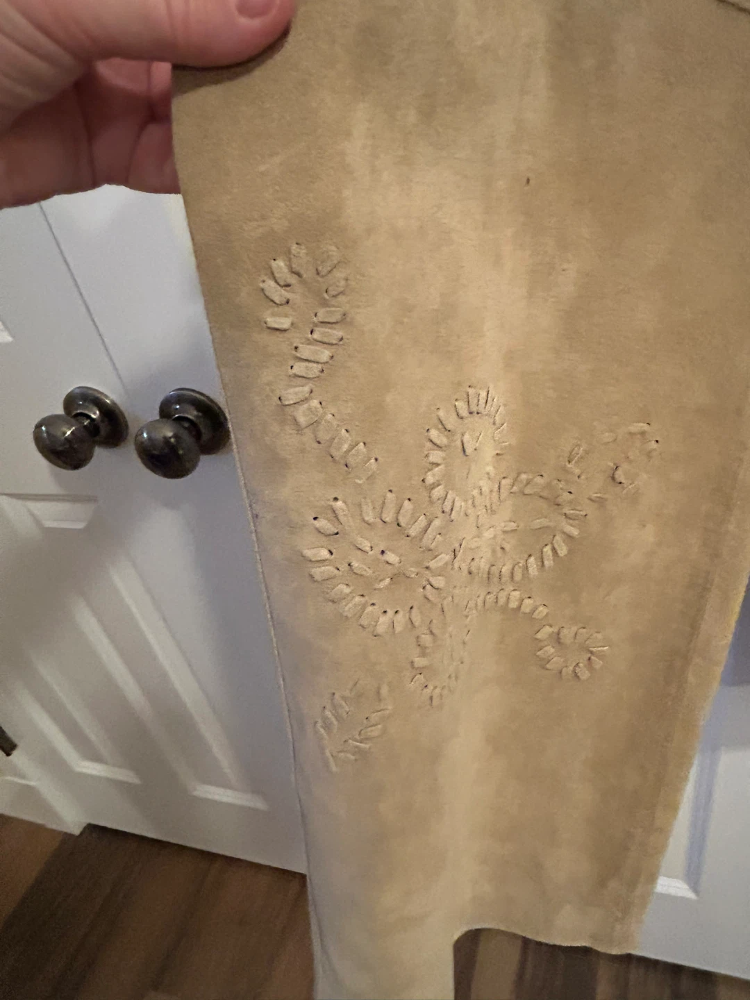 Bianca Nygård Suede Pants Size 10 - photo 3