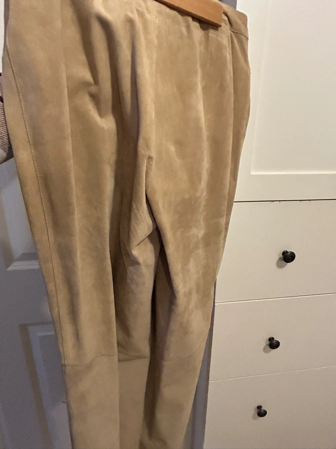 Bianca Nygård Suede Pants Size 10 - photo 2