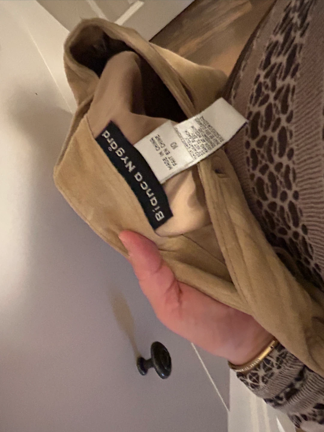 Bianca Nygård Suede Pants Size 10 - photo 4