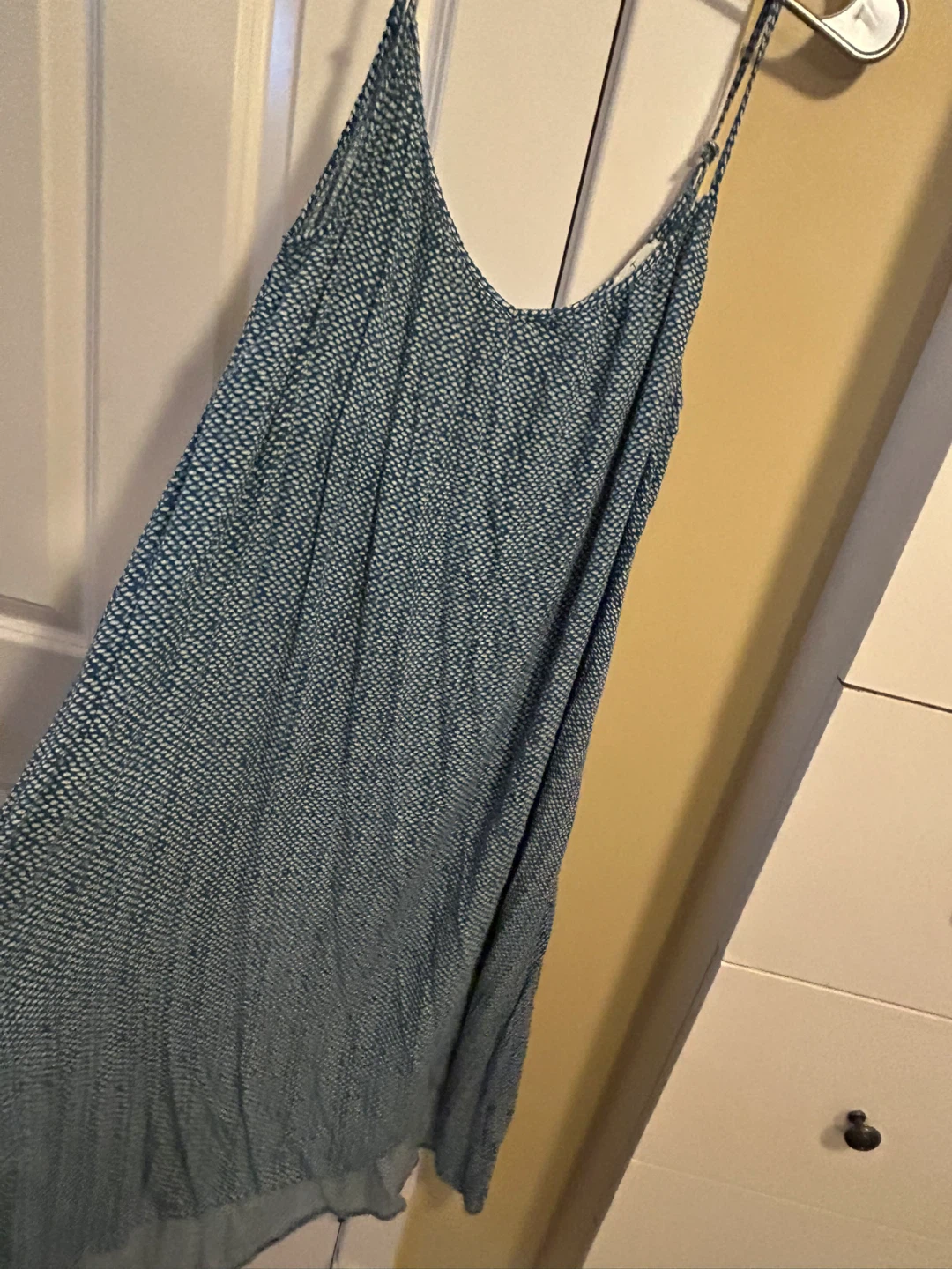 Blue & White Patterned Sundress - photo 2