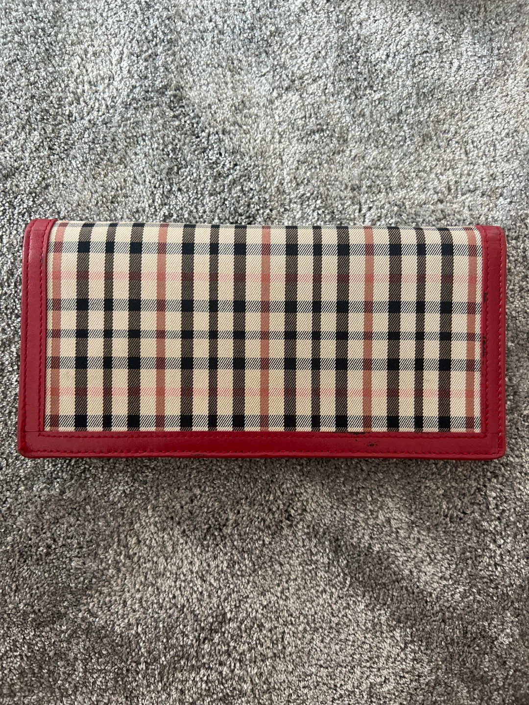 DAKS LONDON Plaid Leather Wallet - photo 2