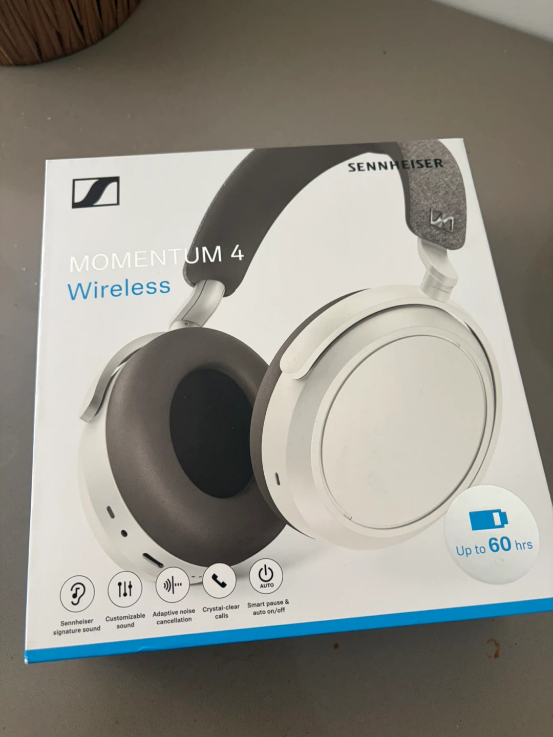 Sennheiser MOMENTUM 4 Wireless Headphones - White