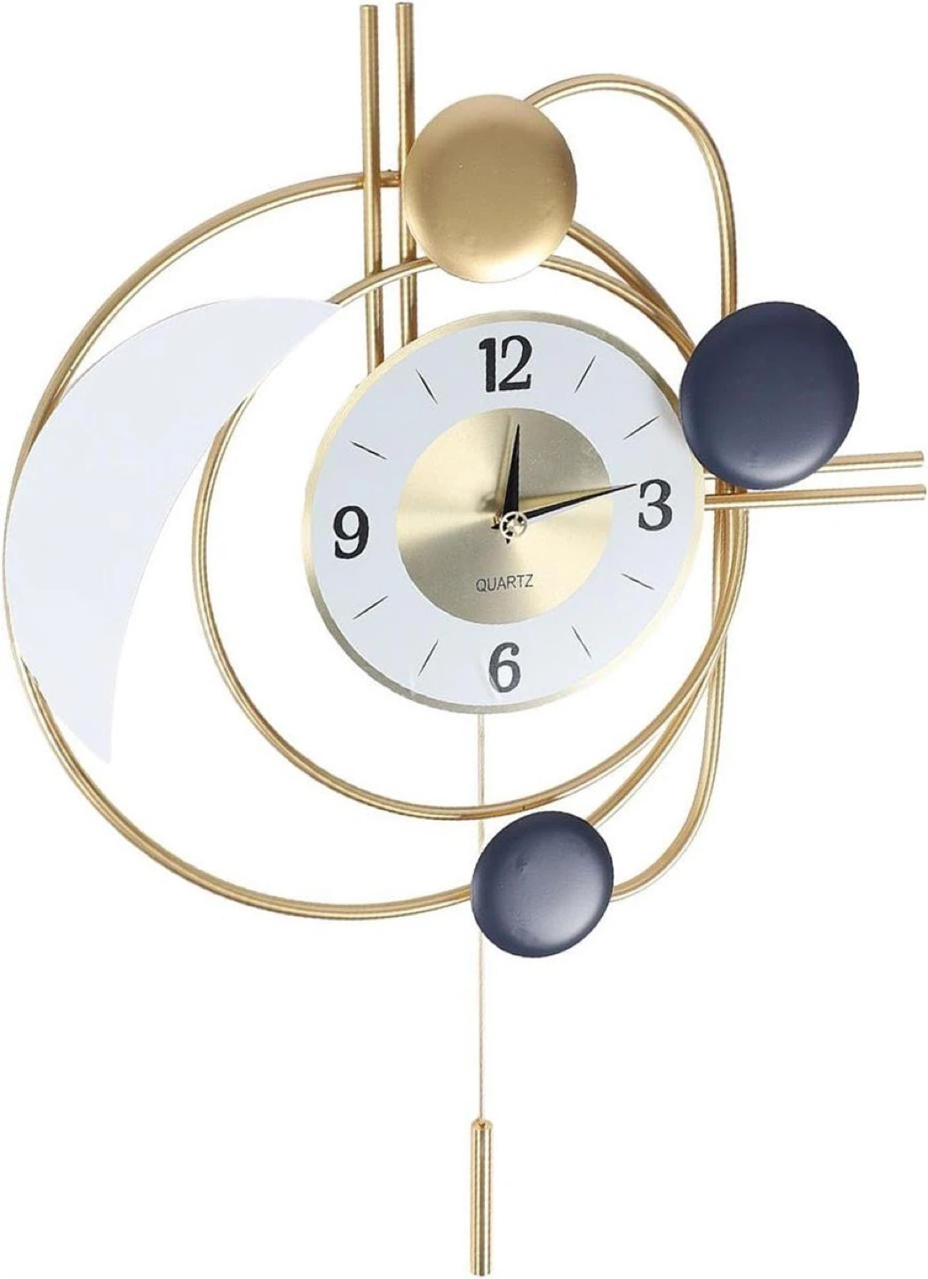 Modern Metal Wall Clock