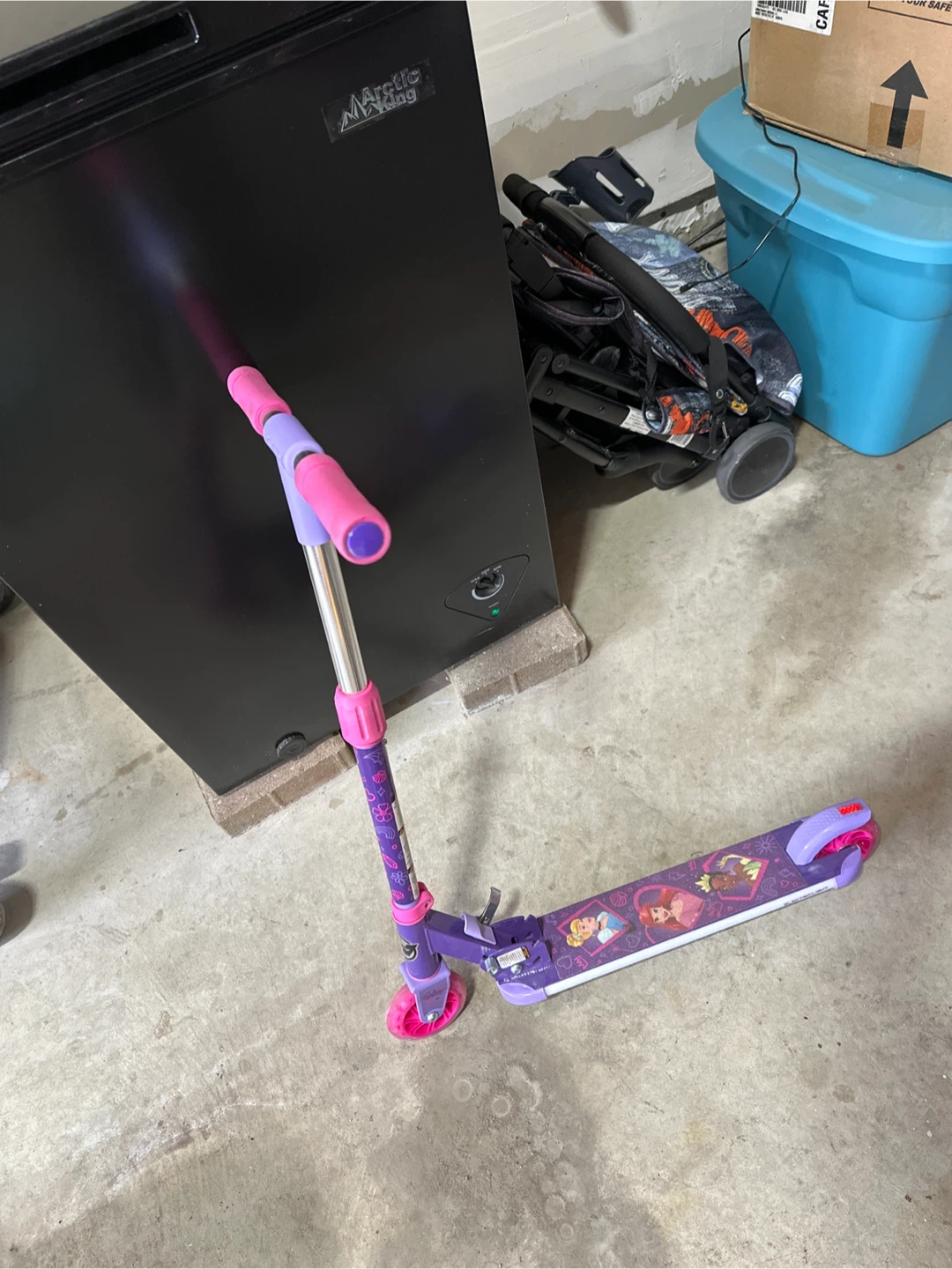 Purple Princess Scooter