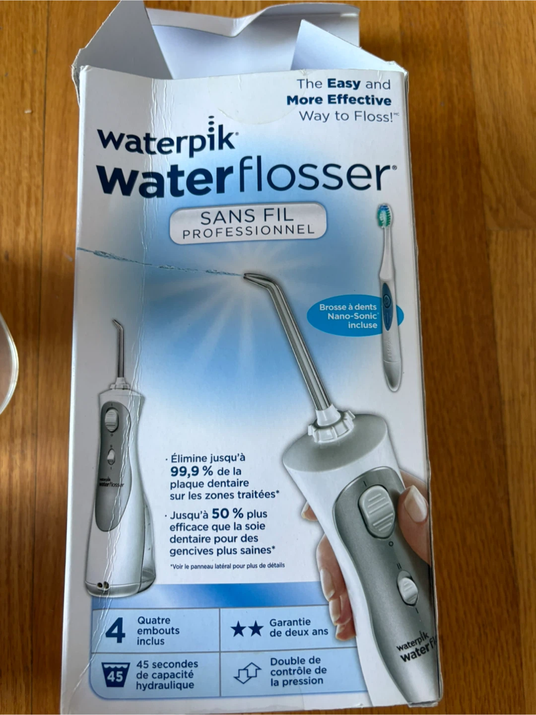 New Waterpik Waterflosser Professional Cordless