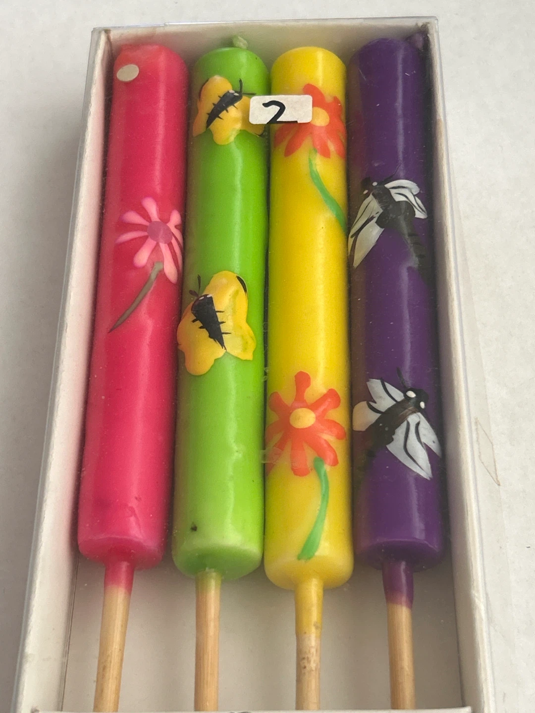 Set of 4 Decorative Citronella Candles - photo 2