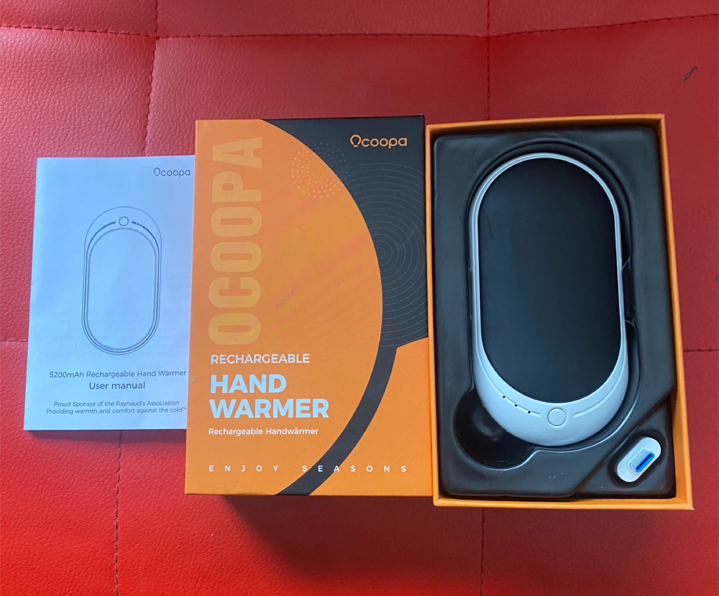 Ocoopa 5200mAh Rechargeable Hand Warmer