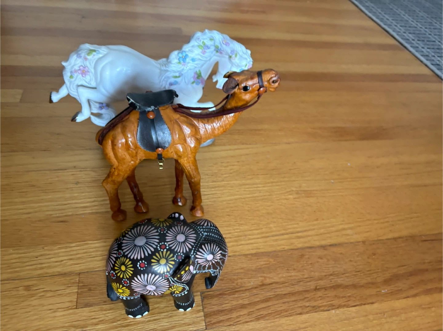 Decorative Horse, Camel, and Elephant Figurines - photo 2