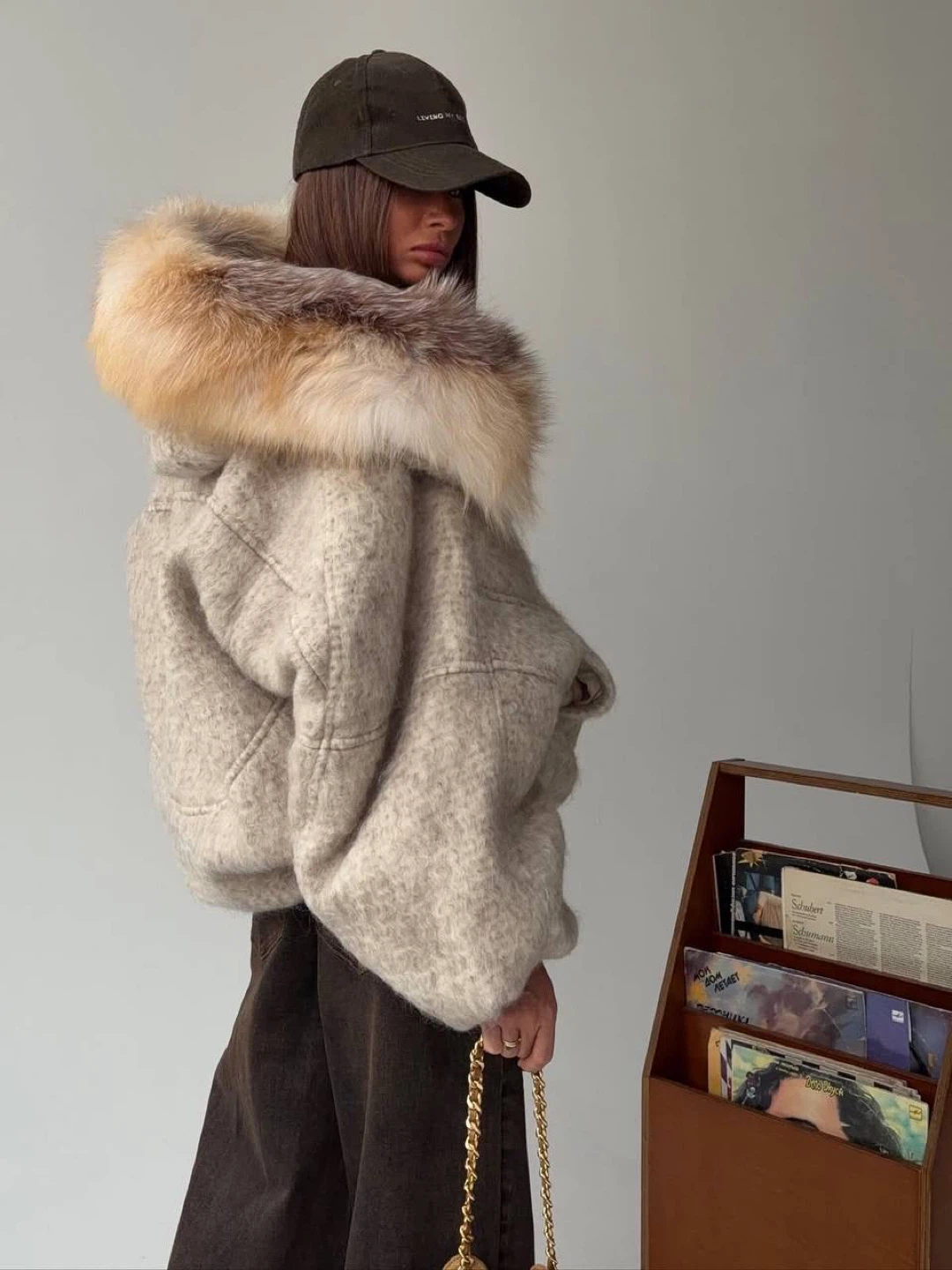Women's Faux Fur Trimmed Parka Jacket - photo 3