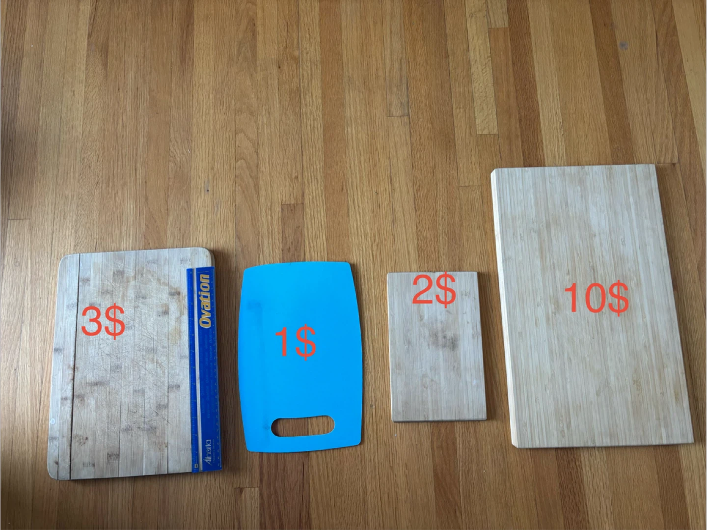 Set of 4 Cutting Boards