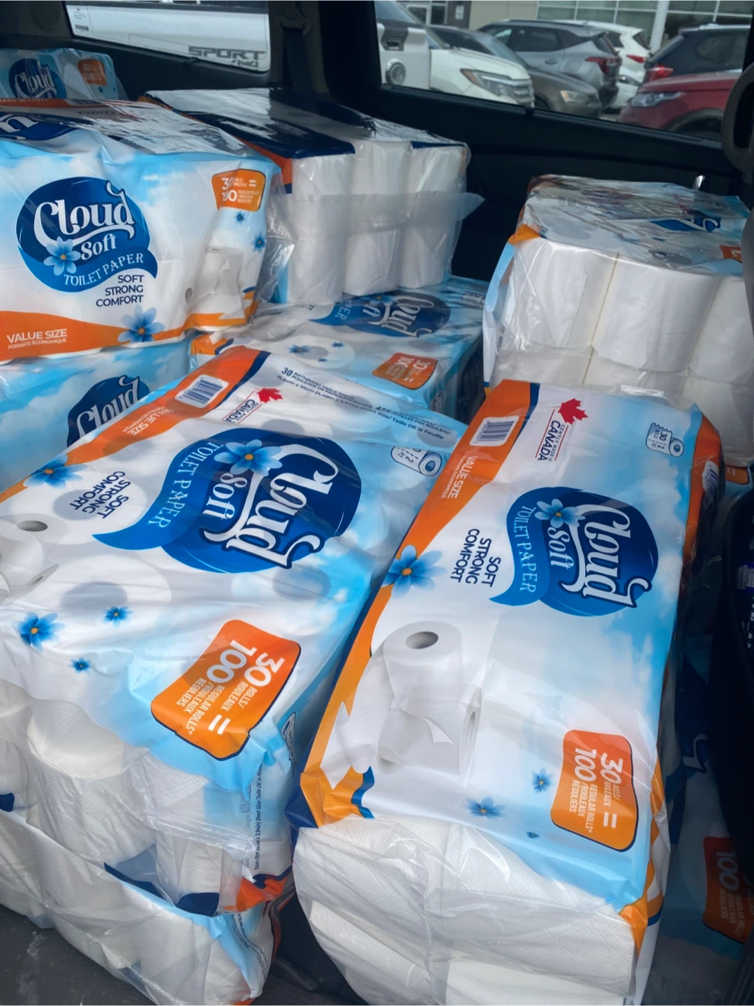 Cloud Soft Toilet Paper - Value Size Packs