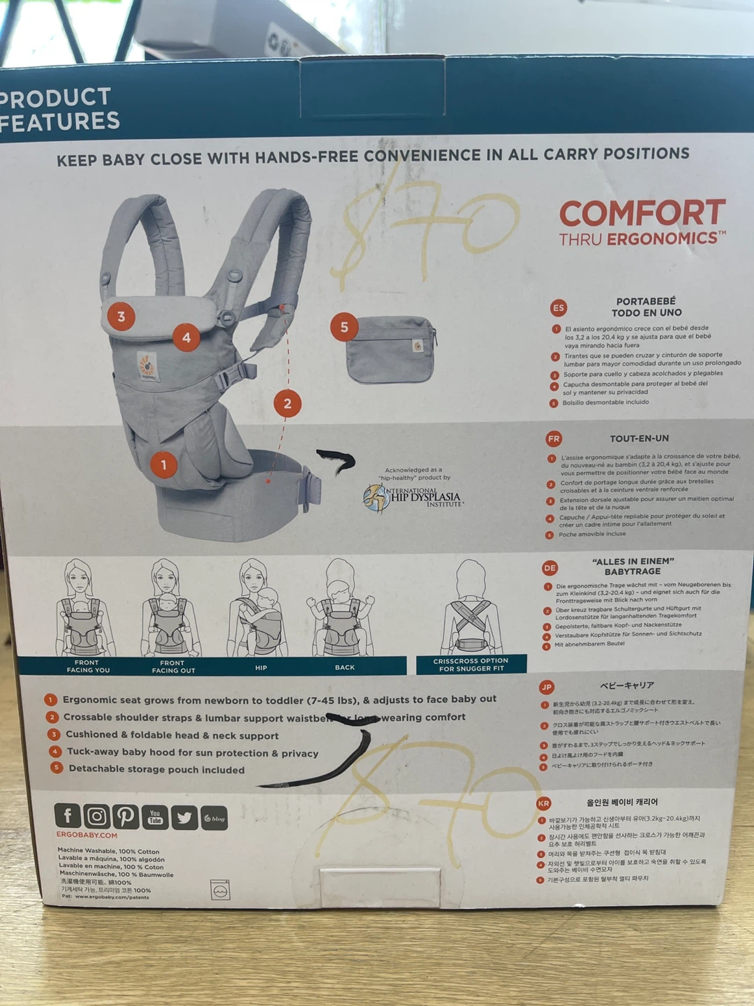 Ergobaby Original Baby Carrier
