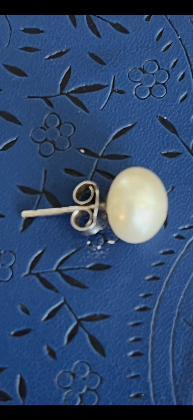 925 Silver Single Freshwater Pearl Earring - photo 2