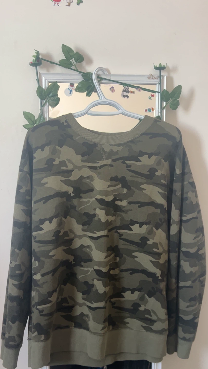 Camouflage Crewneck Sweatshirt 🏆