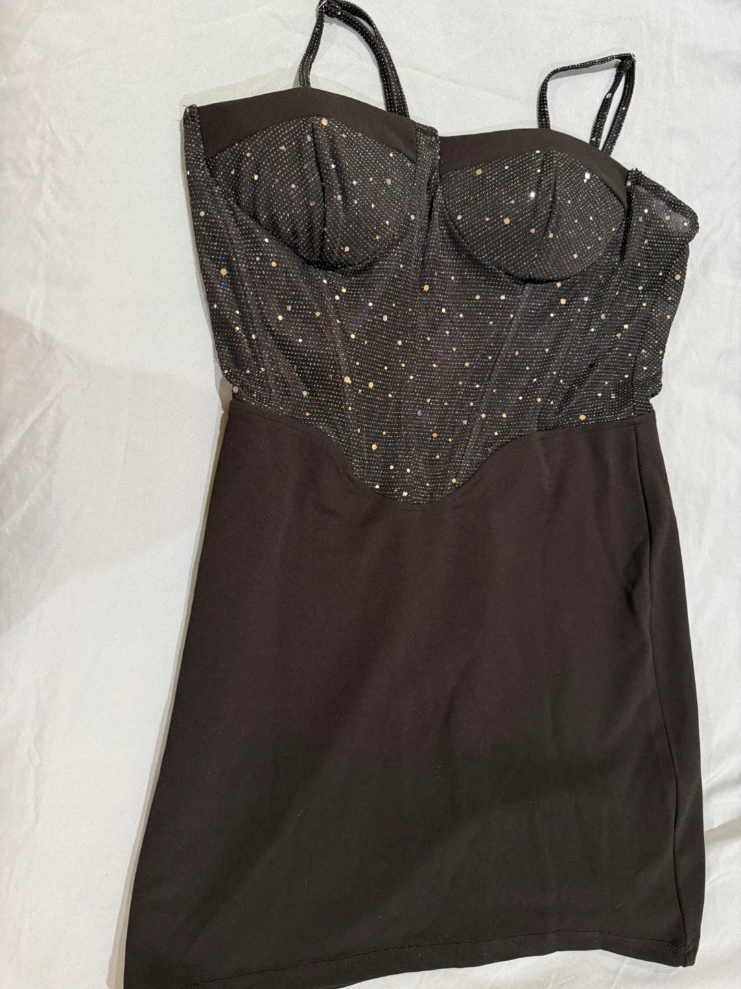 Sparkly Corset Mini Dress - photo 2