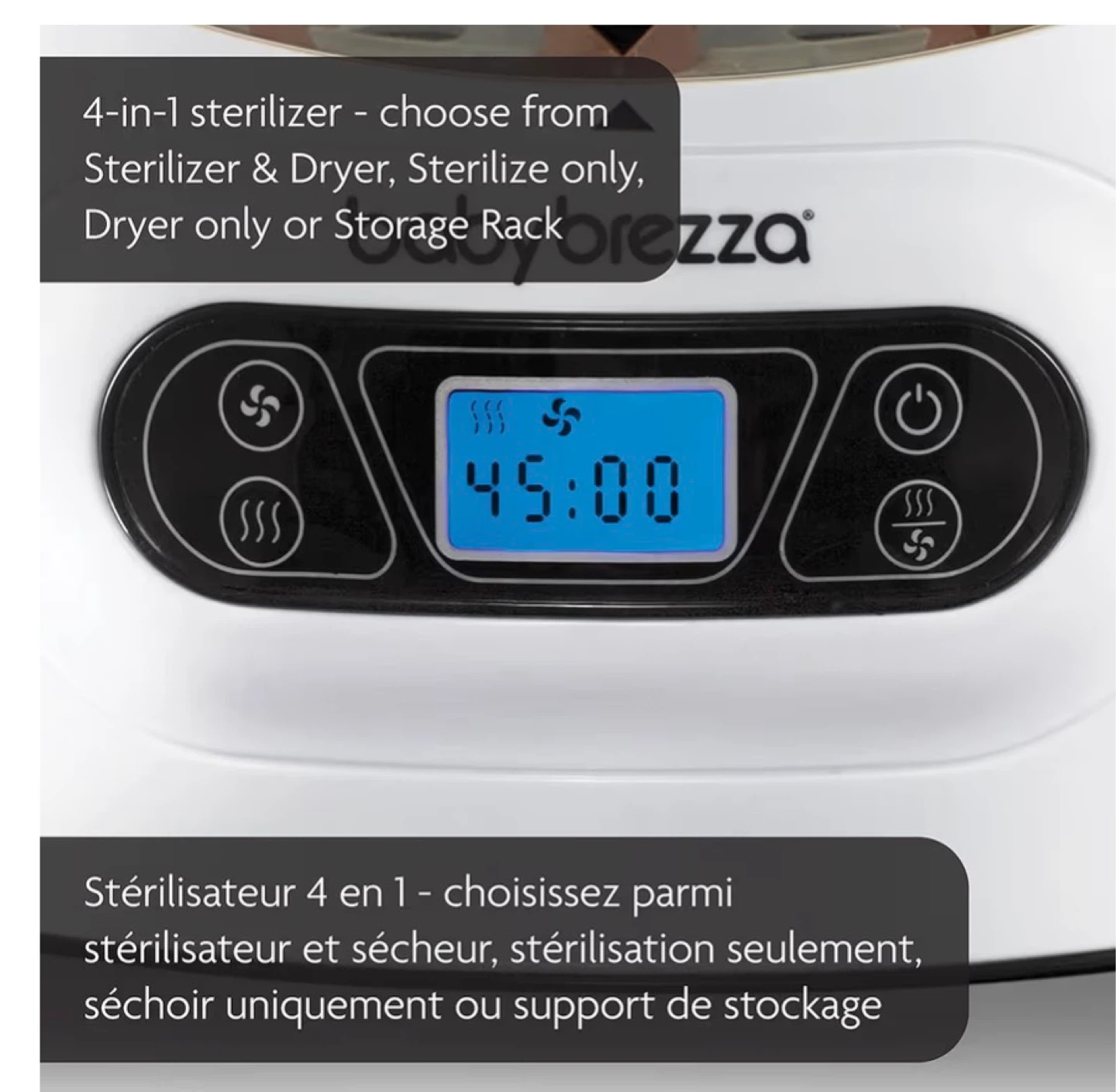 Baby Brezza Baby Bottle Sterilizer and Dryer Machine - photo 5