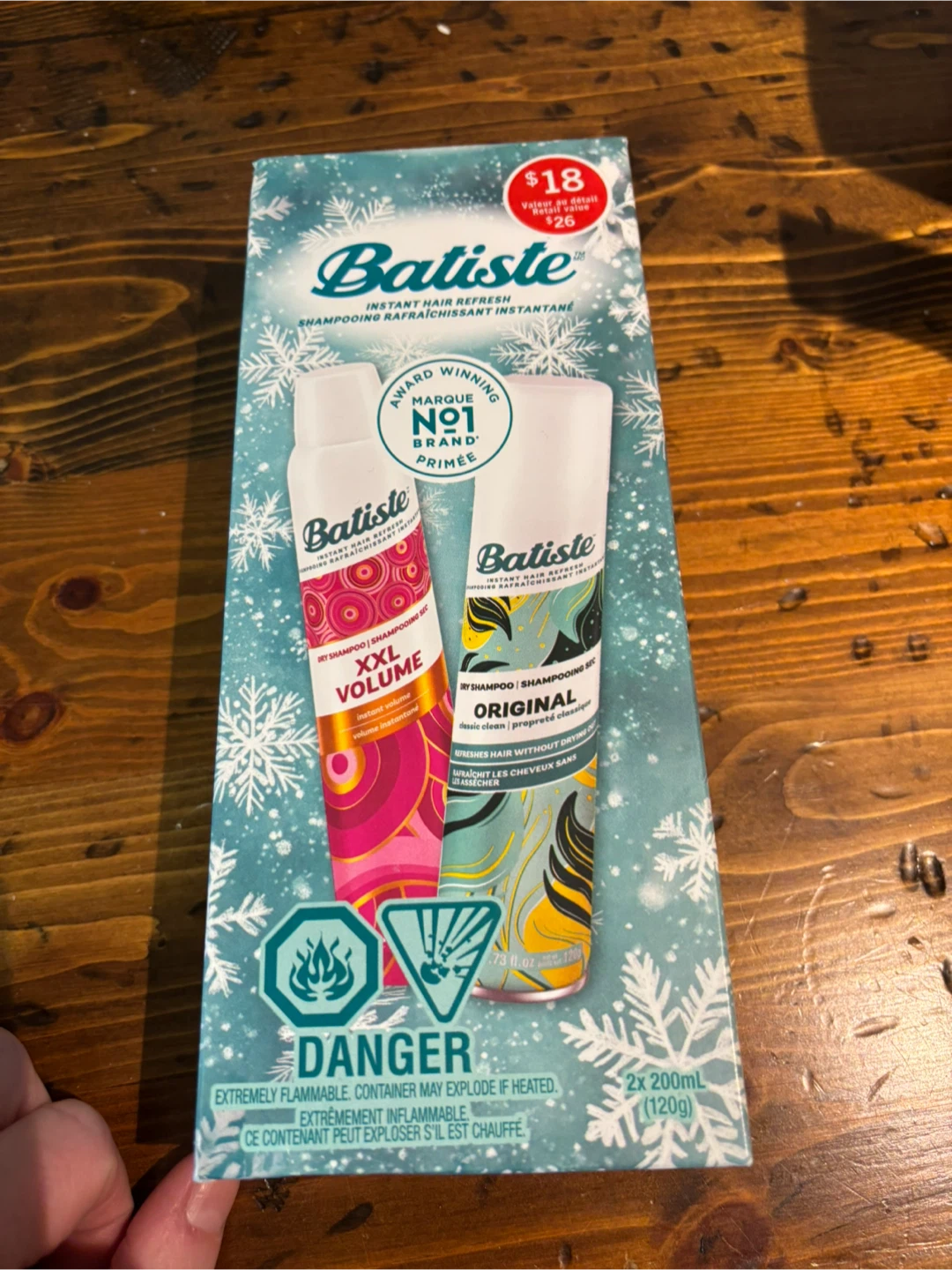 Batiste Instant Hair Refresh Dry Shampoo Set