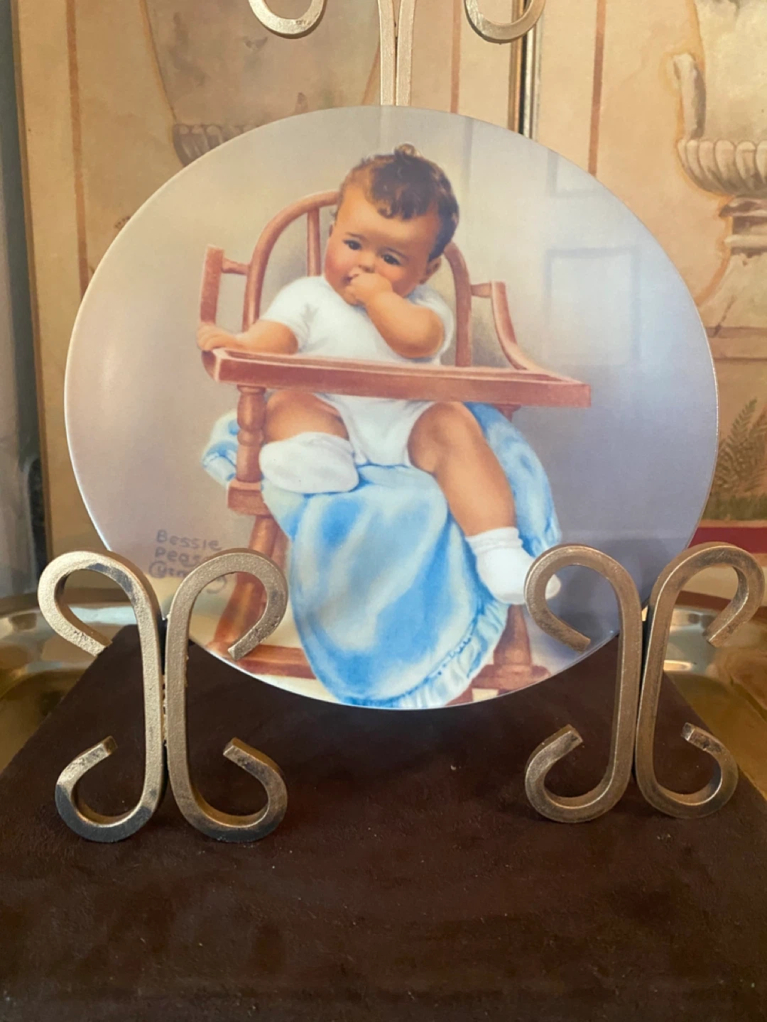 "His Majesty  Plate by Bessie Pease Gutmann - photo 2
