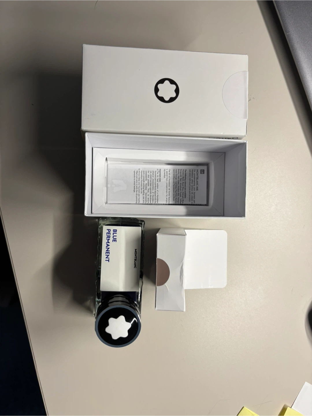 Montblanc Blue Permanent Ink and Waterman Ink Cartridges