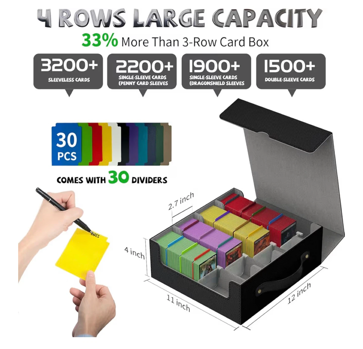 Trading Card Storage Box - photo 5